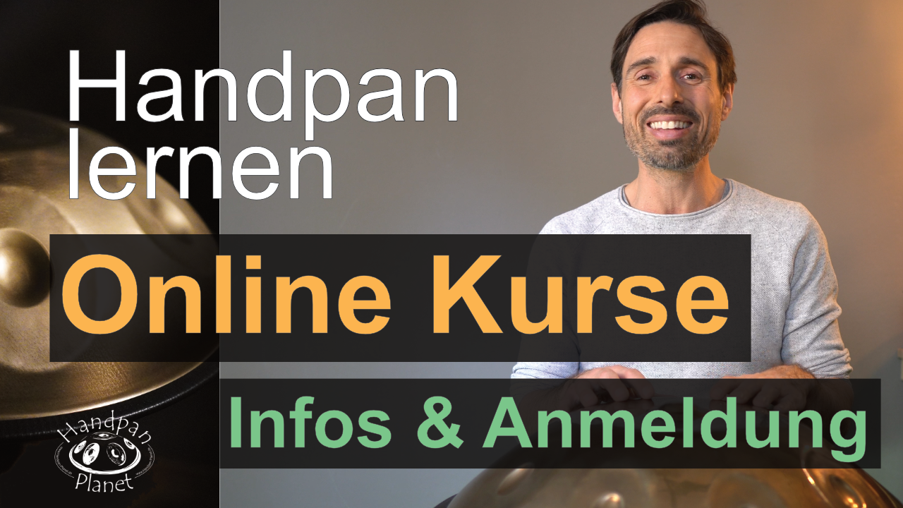 Handpan lernen mit Handpan Onlinekursen