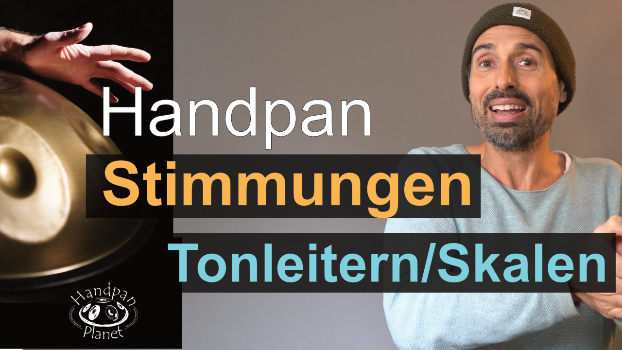 Handpan Stimmungen, Handpan-Skalen/Tonleitern